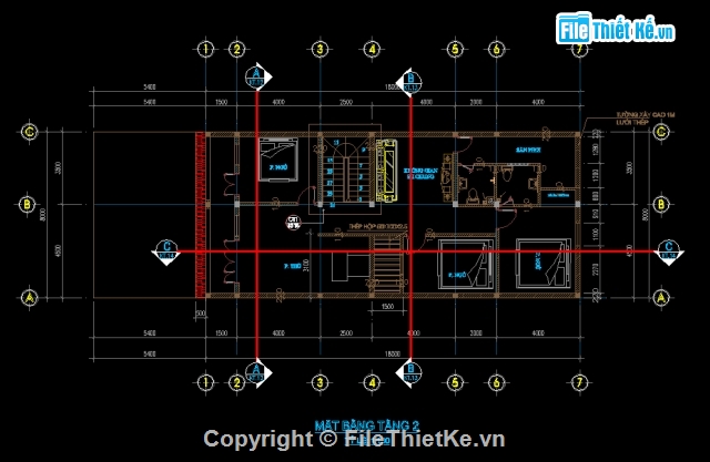 Bản vẽ,thiết kế nhà hai tầng,Bản vẽ nhà phố,thiết kế nhà ở